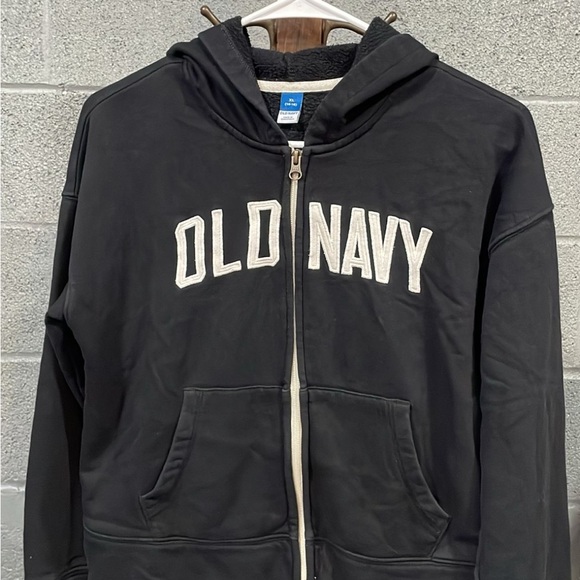 Old Navy Other - Old Navy Black and White Logo Hoodie